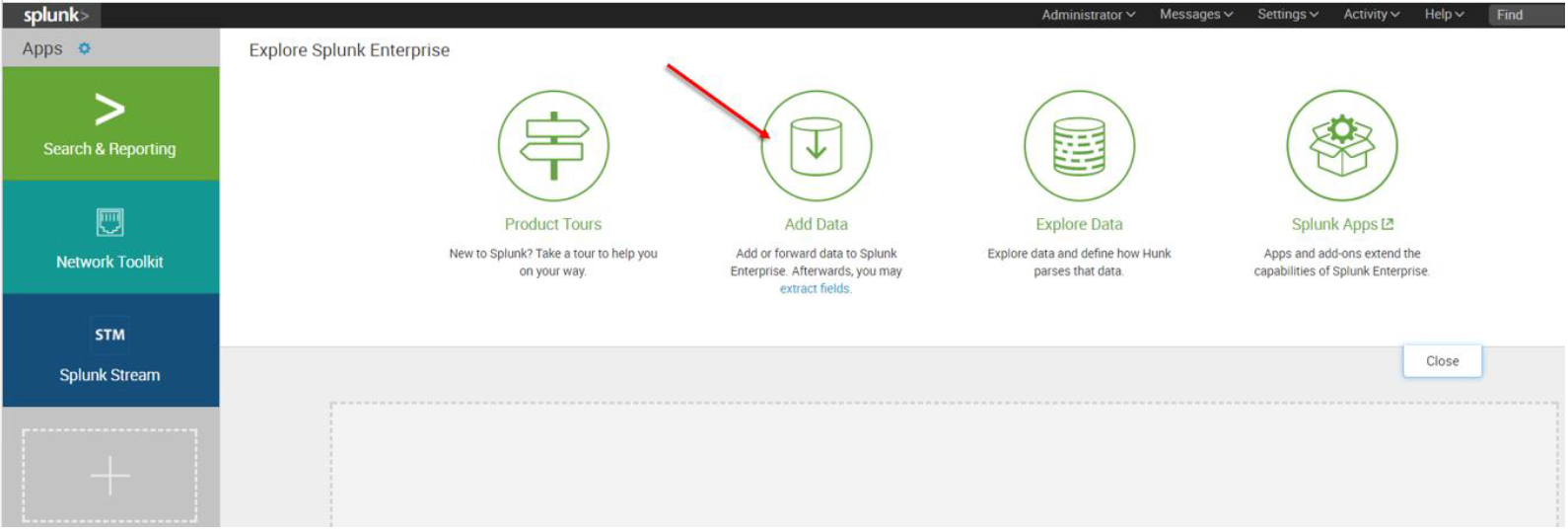 Splunk - Add Data Option.png