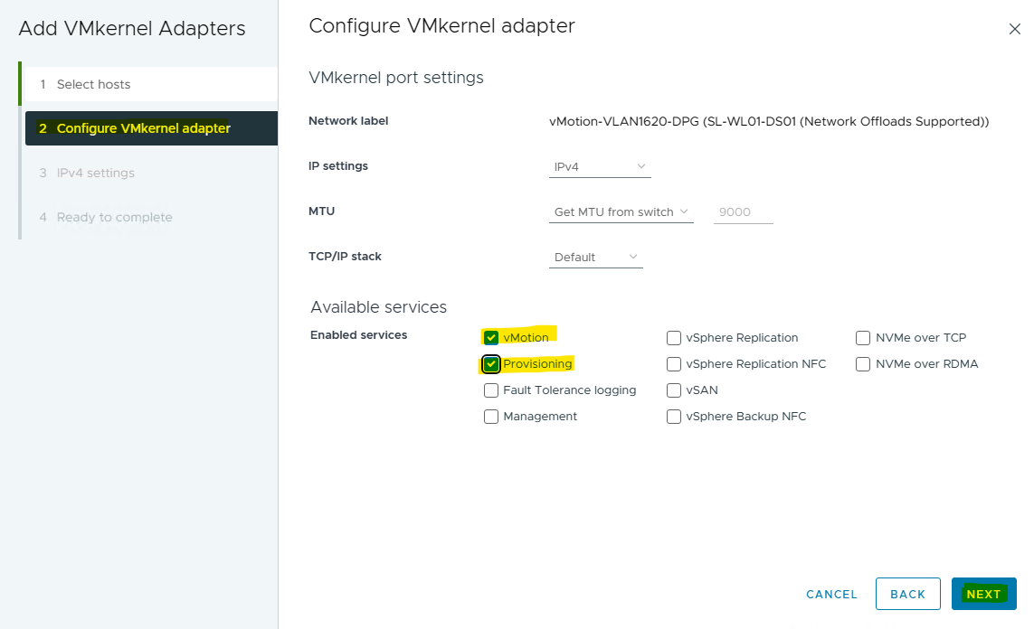 11c vSAN config Adding vmkernel 02 Vmotion.png