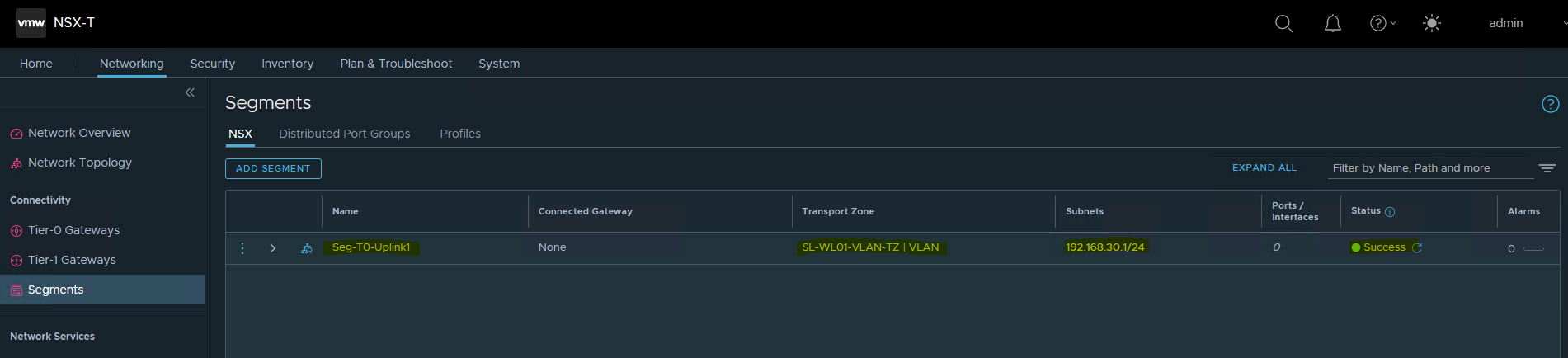 Create the Segment required for Tier-0 Uplinks 04.PNG