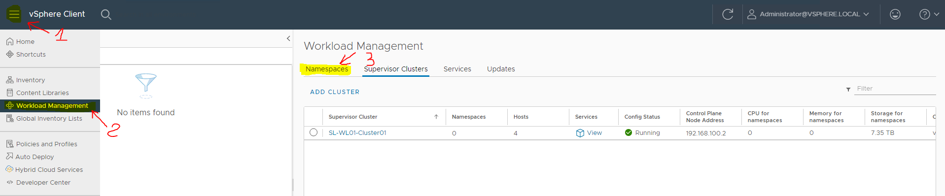 Create new namespace 01.PNG