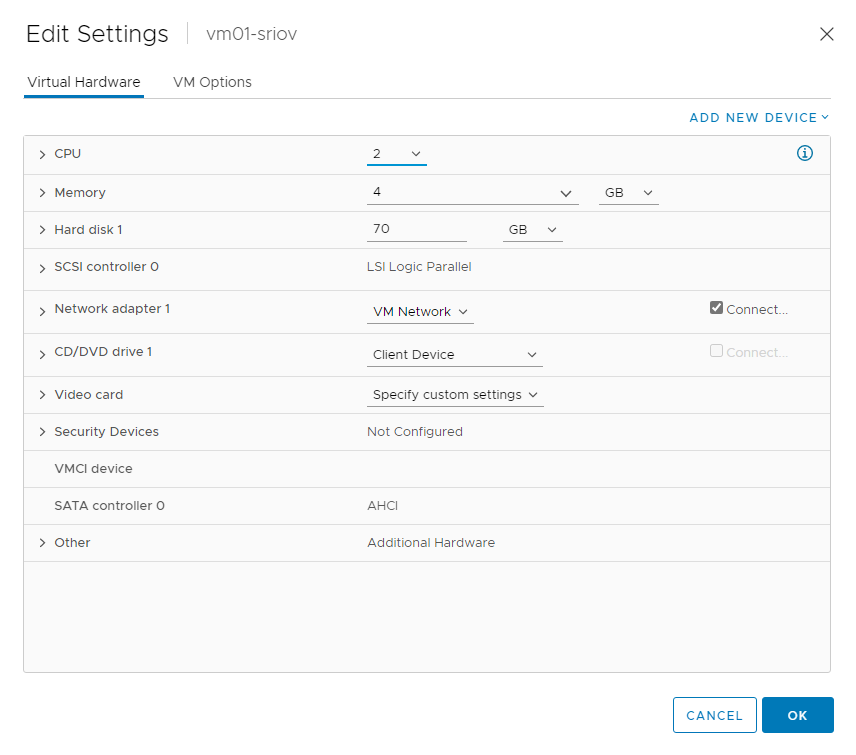 Add Network Adapter to the VM in SR-IOV Mode 01.PNG