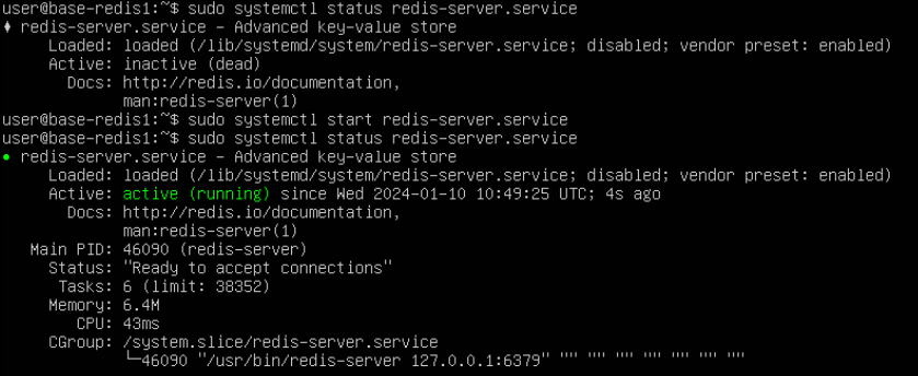 Redis installed status.png